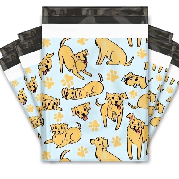 Poly Mailers MIX 10x13Β 14.5x19 sizes plus insert cardsβandβstickers - Picture 3 of 13